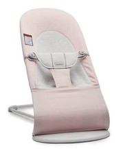 Light Pink Baby Bjorn Soft Woven 2-in-1 Adjustable Baby Bouncer Set New Open Box
