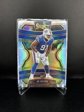 2019 Panini Select - Concourse Ed Oliver #25 Silver Prizm (RC) Buffalo Bills