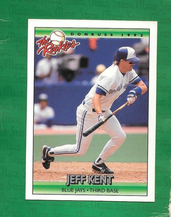 1992 Donruss Baseball The Rookies Jeff Kent #61 RC Giants