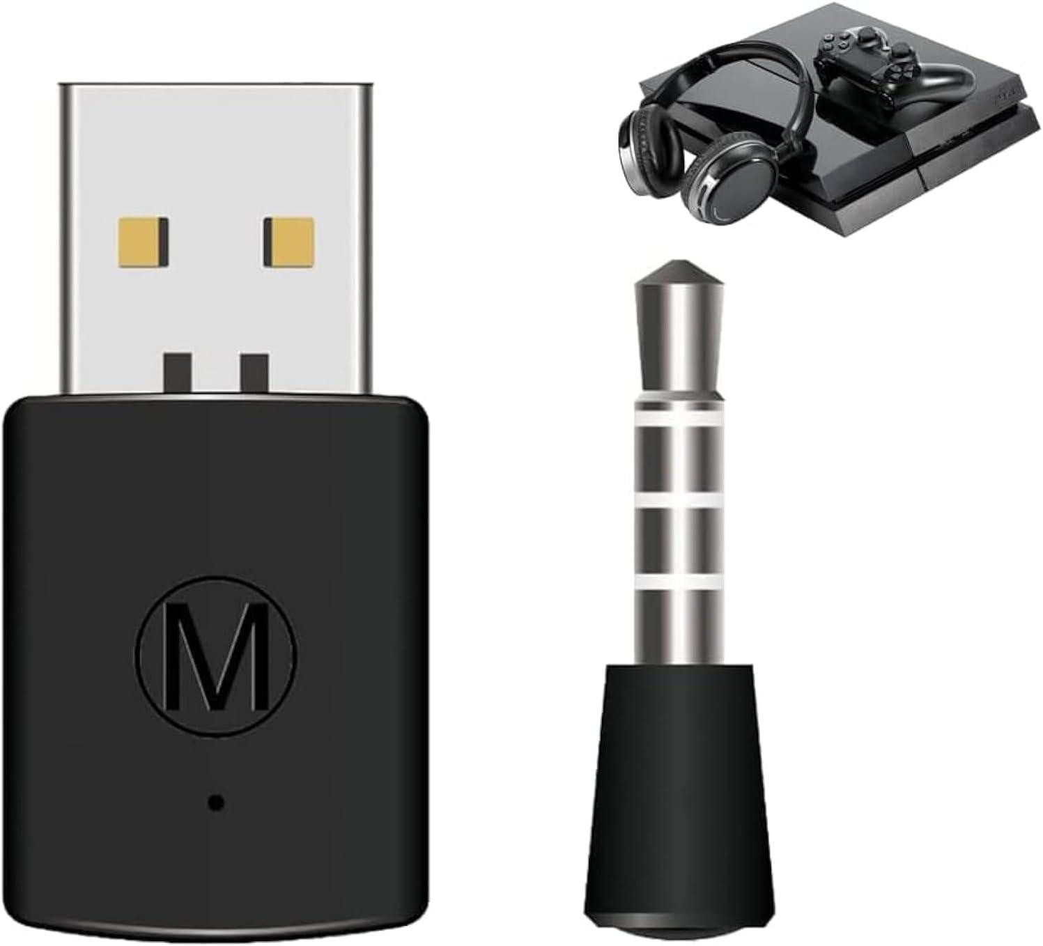 Bluetooth 4.0 Dongle USB Adapter - Wireless Bluetooth Transmitter and Receiver