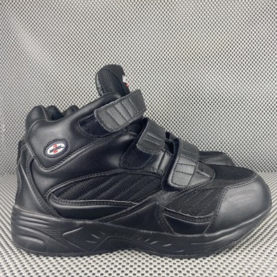 Apis Answer 2 551-1 Sneakers Mens 10XW Black Leather Therapeutic Athletic Boots