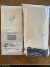 JC Penney Home Collection Valance Curtain Panels 78 Alabaster White