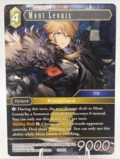 Final Fantasy TCG  Emissaries of Light-Mont Leonis-16-082H-Foil