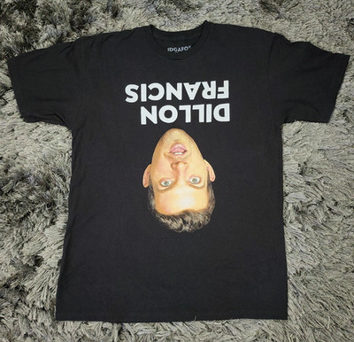 Dillon Francis Shirt Mens Medium Black IDGAFOS Graphic Tee DJ Music EDM Concert