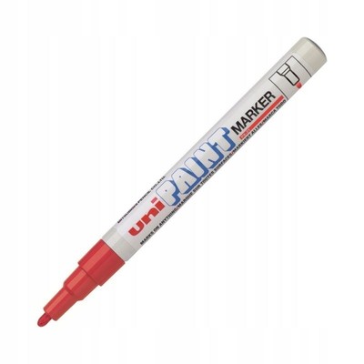 Lackmarker auf Ölbasis rot 0,8-1,2 mm wasserfest ausbleichbeständig