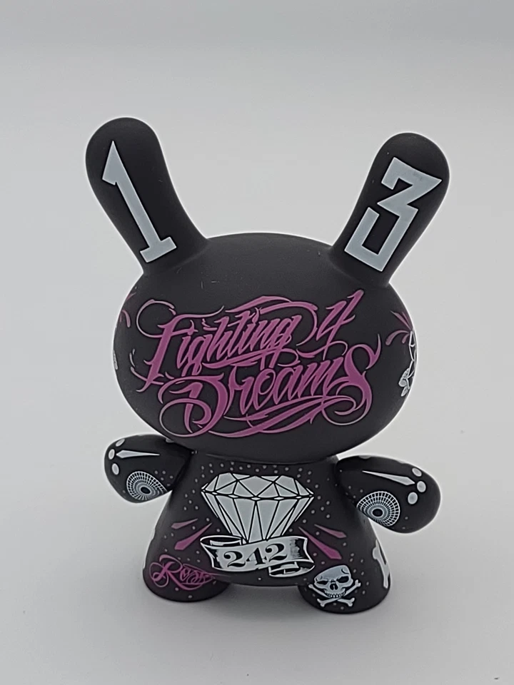 Kidrobot 2010 Dunny 2Tone Untitled By Maxx242 (Black Version) 3" Figure 1/16 - Image 4 of 4