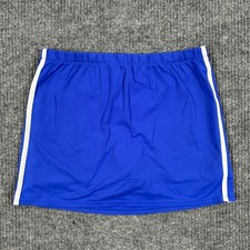 Wilson Womens Tennis Skort Size Medium Blue Athletic Golf Running Skirt Shorts