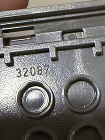 LEGO 4519 Rail Crossing Track 32087c01 76049 For 9V Train 4558 4551 Dark Gray