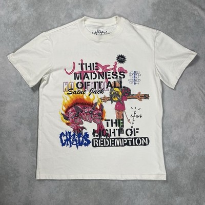 Travis Scott Utopia x St Michael 3A Tee White Size Medium Cactus Jack Unworn
