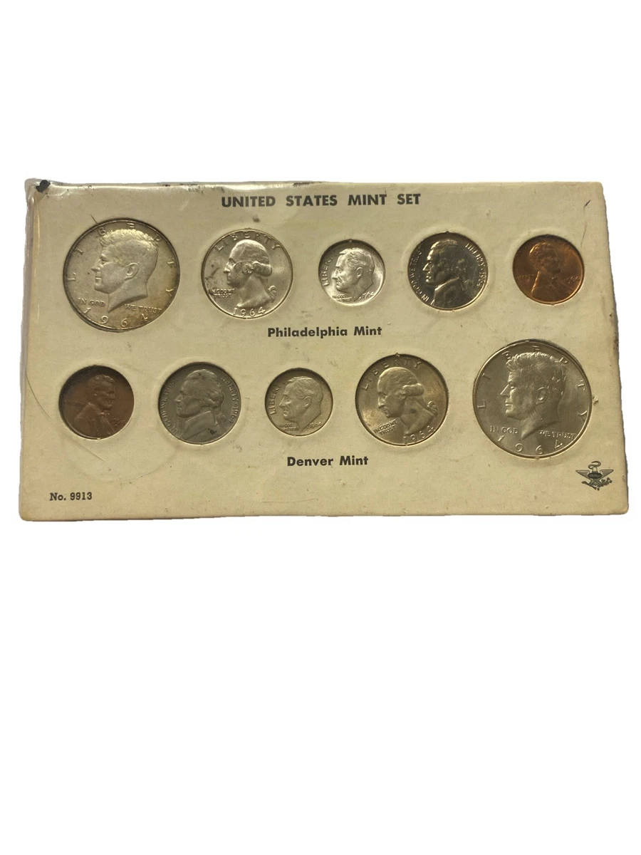 Philadelphia U.S. Mint 1964 US Coin Mint Sets for sale | eBay