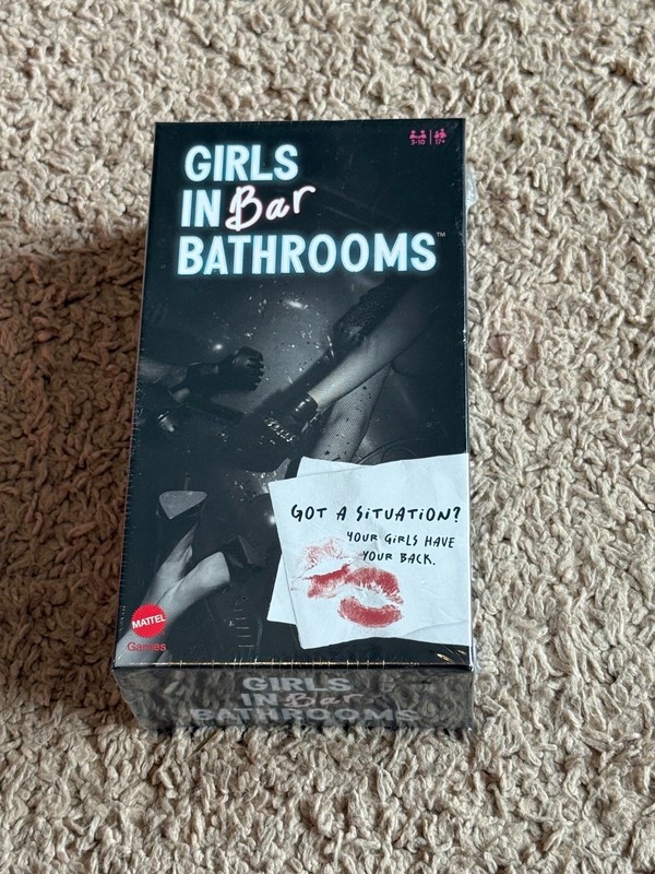 Girls In Bar Bathrooms Card Game Brand New In Sealed Box 3-10 Players Ages 17+
