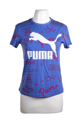 Puma Men Tops T-Shirts SM Blue Cotton