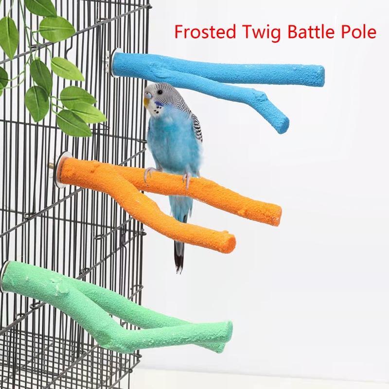 Best Deals Online HEEPDD Bird Perch Parrot Claw and Beak Frosted