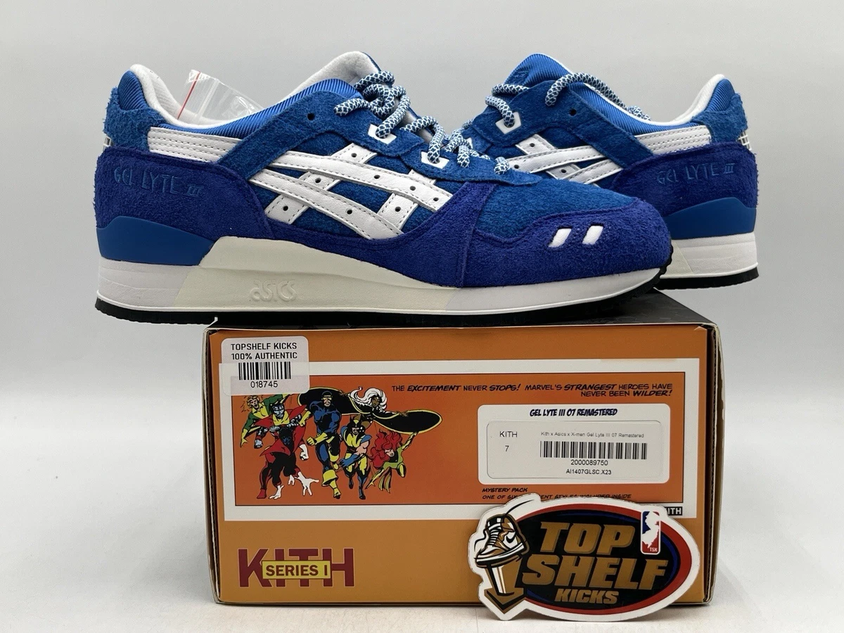 Kith x Marvel x ASICS Gel Lyte 3 '07 Remastered X-Men 60th