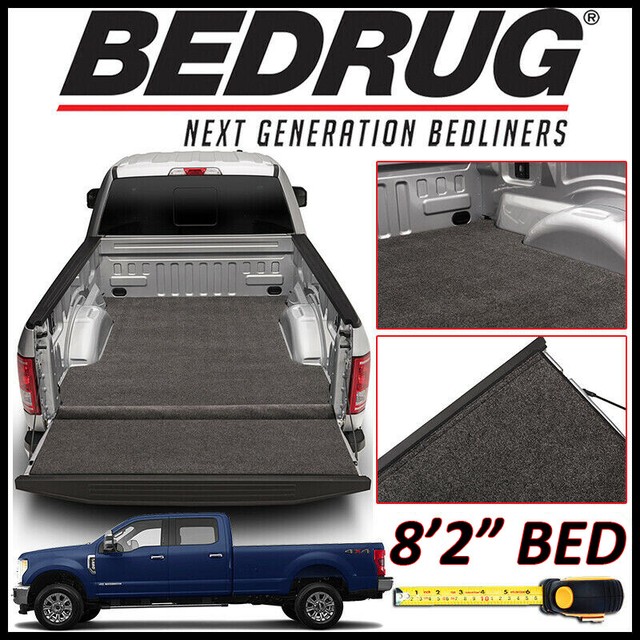 BEDRUG XLT Carpet Truck Bed Mat Liner 20172019 F250 F350 W/ 8 ft. 2