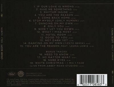Calum Scott : Only Human CD Special  Album (2018) Expertly Refurbished Product
