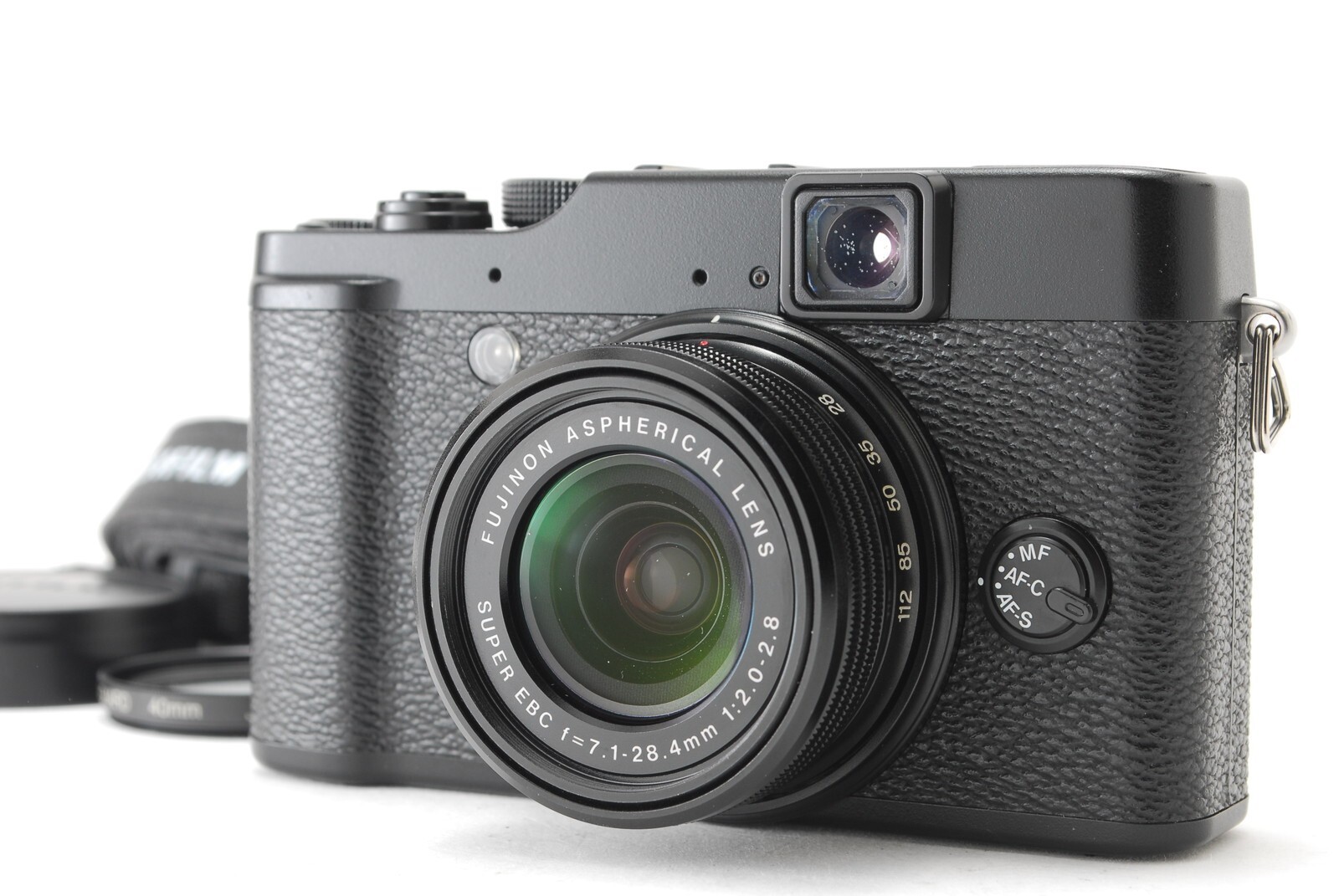 Fujifilm X10 Black 12MP Digital Camera in Box from Japan Exc+5 Condition  