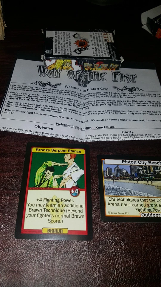 Deck Building Way Of The Fist Empire Games Plus Expansion Htf Fist Of The North — 第 4/4 张图片