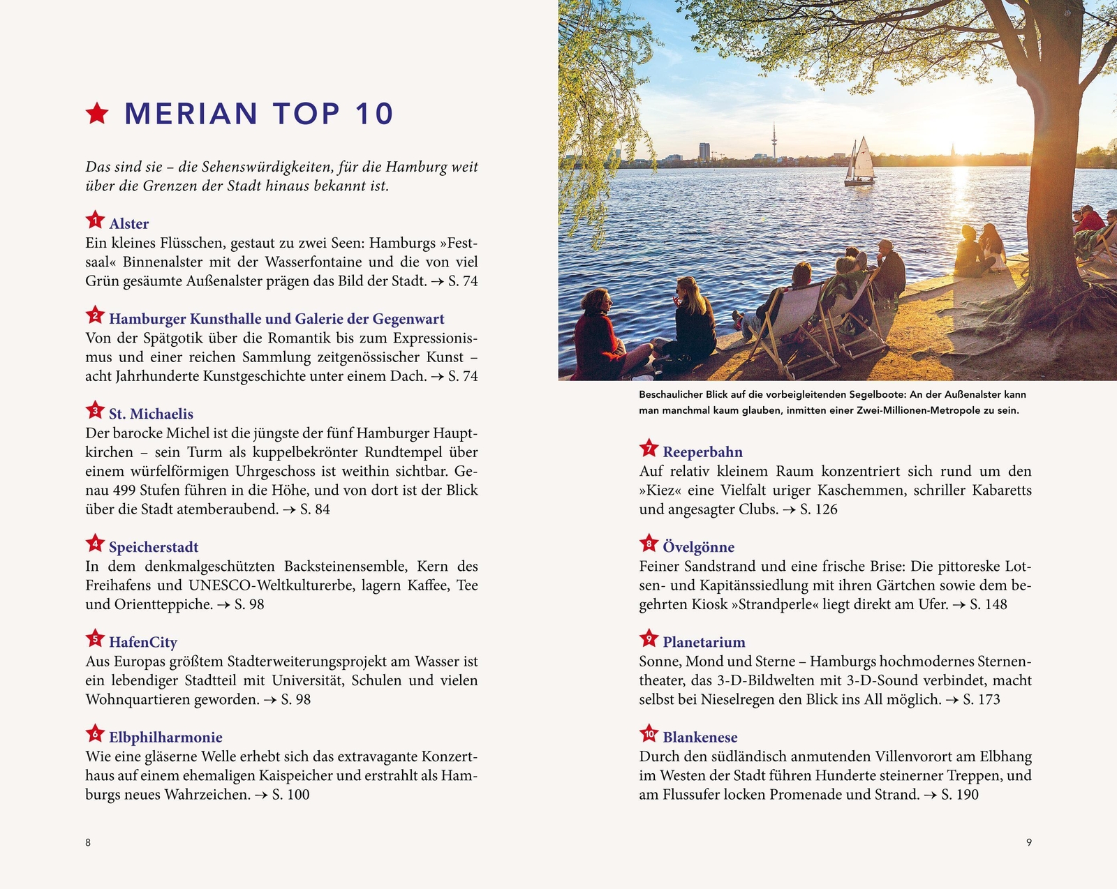 Thumbnail - Marina Bohlmann-modersohn | Merian Reiseführer Hamburg | Taschenbuch |