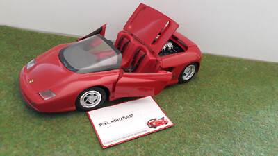 Ferrari Pininfarina Mythos - Revell 1.18 - Miniature Rouge Sur Socle - Rare