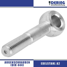 Augenschrauben Edelstahl V2A DIN 444 Form B Augenschraube M6 M8 M10 M12 Torband