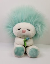 Vintage Dakin 1982 Nature Babies Frou Frou Turquoise Plush Made in Korea