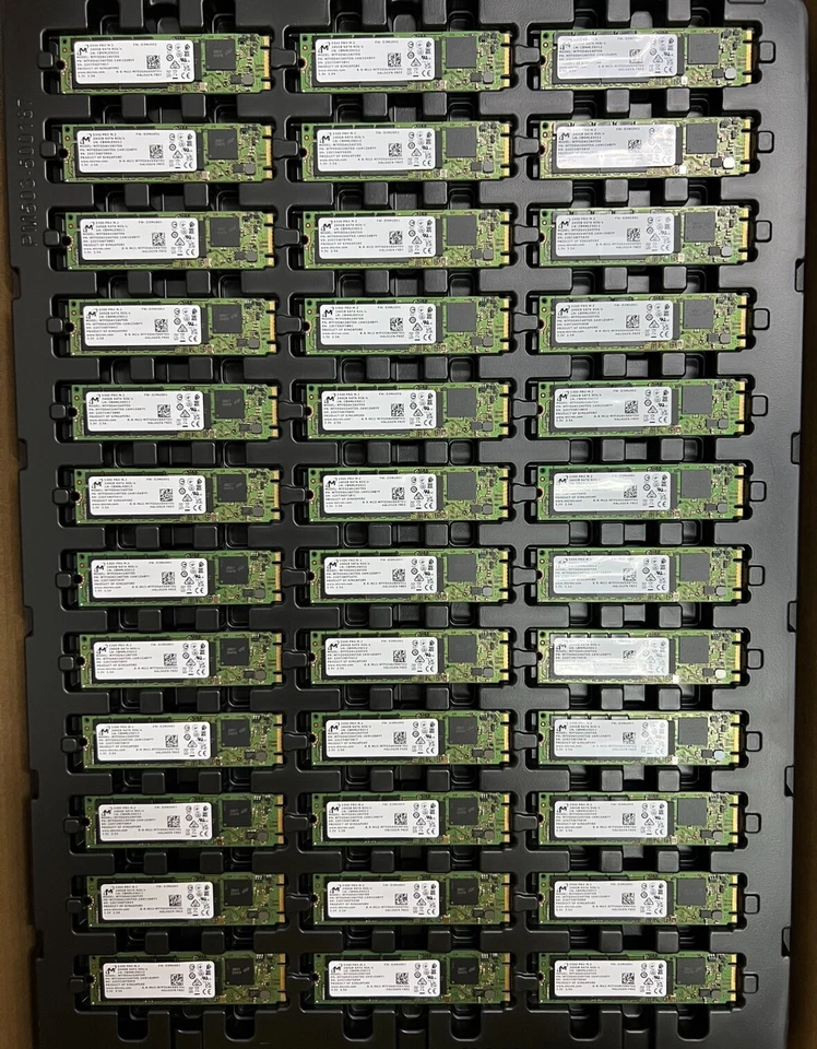 Micron 5300 PRO 240GB SSD M.2 2280 NGFF SATA 6Gb/s MTFDDAV240TDS-1AW1ZABYY NEW - Image 3 of 4