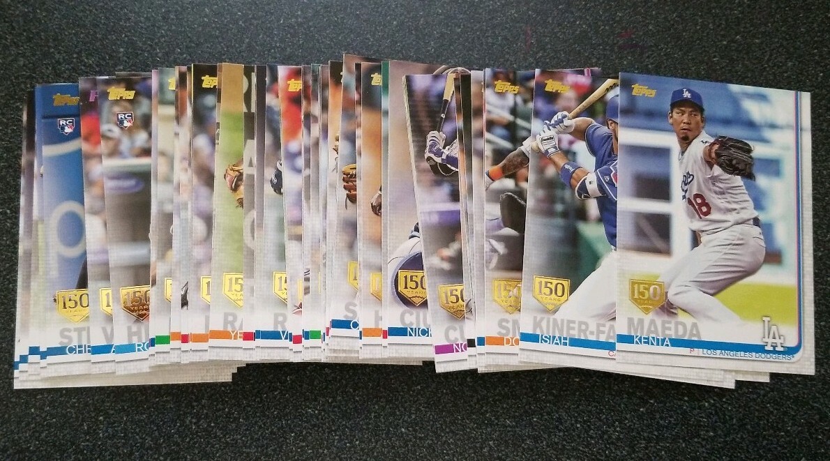 2019 TOPPS SERIES 2 "150TH ANNIVERSARY" PARALLEL SINGLES - U PICK BUY1GET1FREE