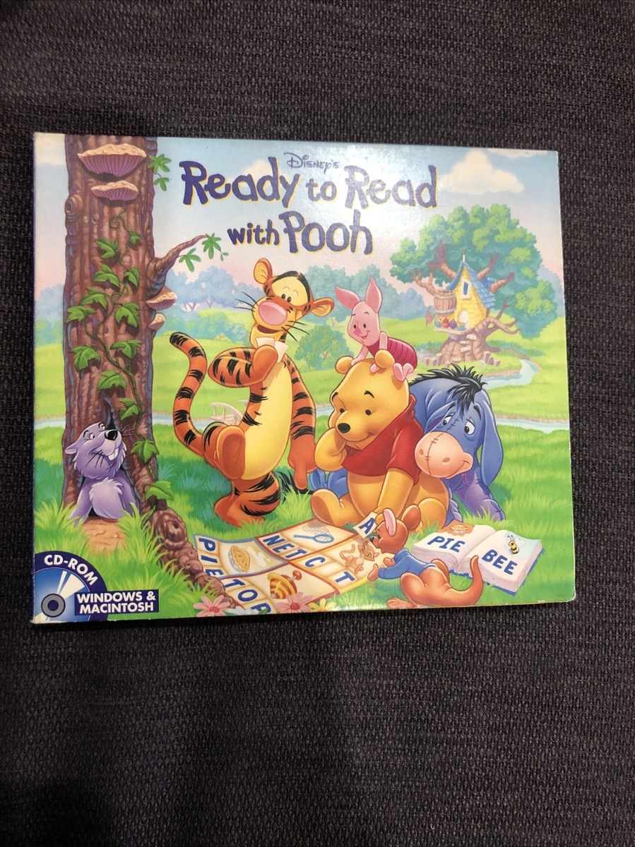 Vintage Disney's Ready To Read With Pooh Ages 3-6 (CD-ROM