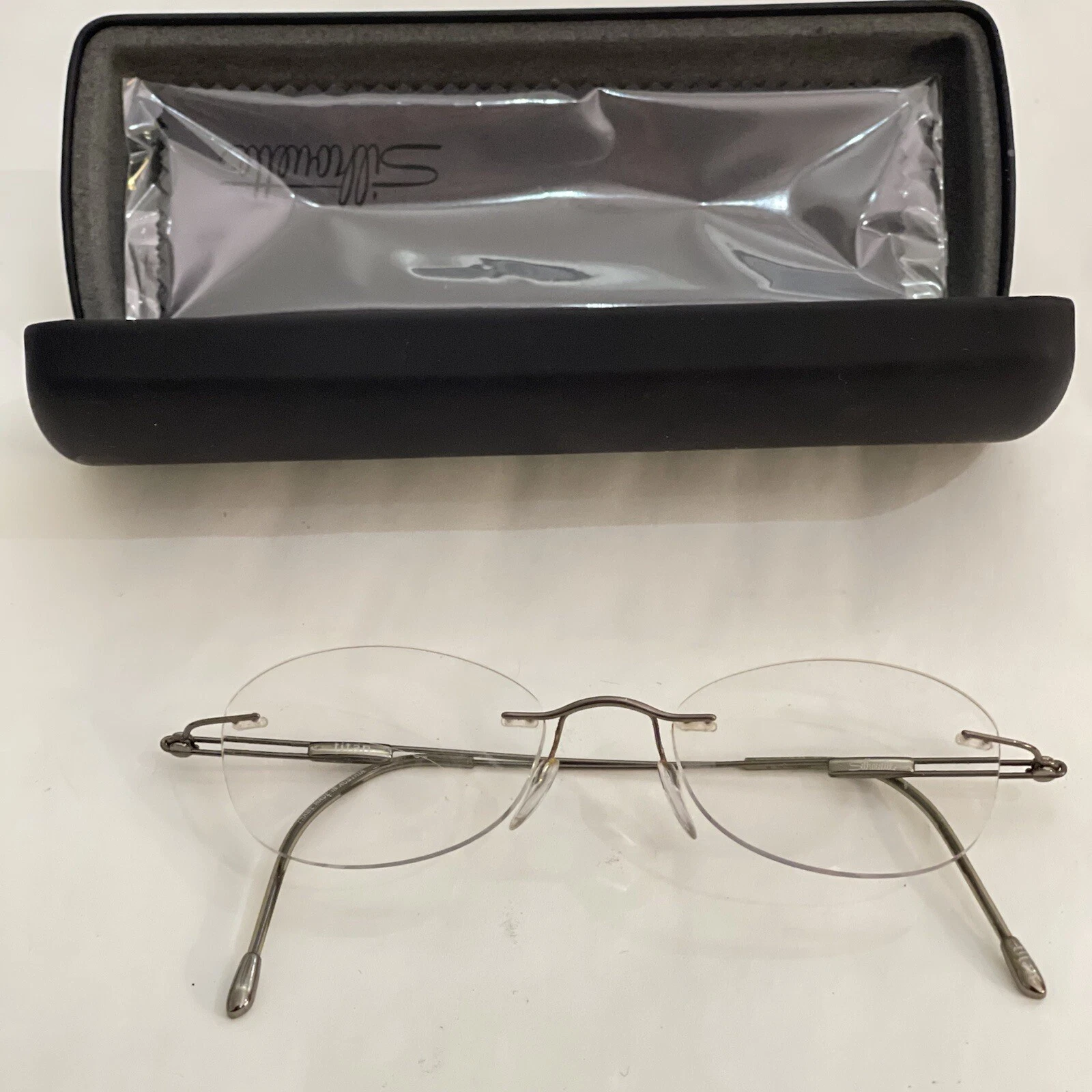 Silhouette 7554 00 6063 15 150 Eyeglasses Titanium   Frames Only