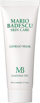 Mario Badescu Ginkgo Maske – Für Sensible & Trockene Haut, 73 Ml, Mit Hyaluron & Vitamin E