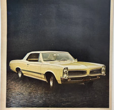 Pontiac Tempest Custom Convertible Ohc Sprint Car Ad 1966 Gm Magazine Print