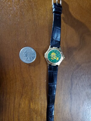 VTG Warner Bros. Armitron 1995 Tweety Bird Watch Green Dial  display picture 3
