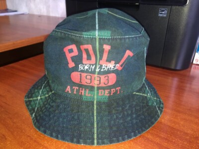 Panama hat from Polo Ralph Lauren Tartan Plaid Splatter Born Bred
