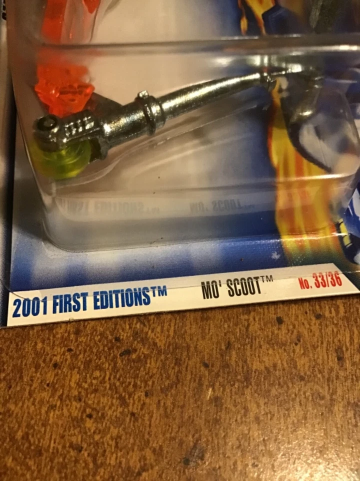Hot Wheels MO' SCOOT 2001 First Editions #33 Scooter  - Image 4 of 4