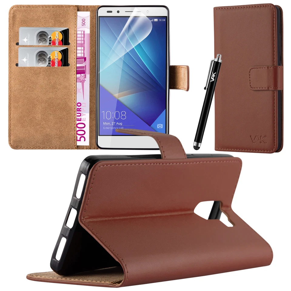 Бумажник Flip книга [] подставка View чехол для Alcatel & Huawei мобильных телефонов - Изображение 4 из 4