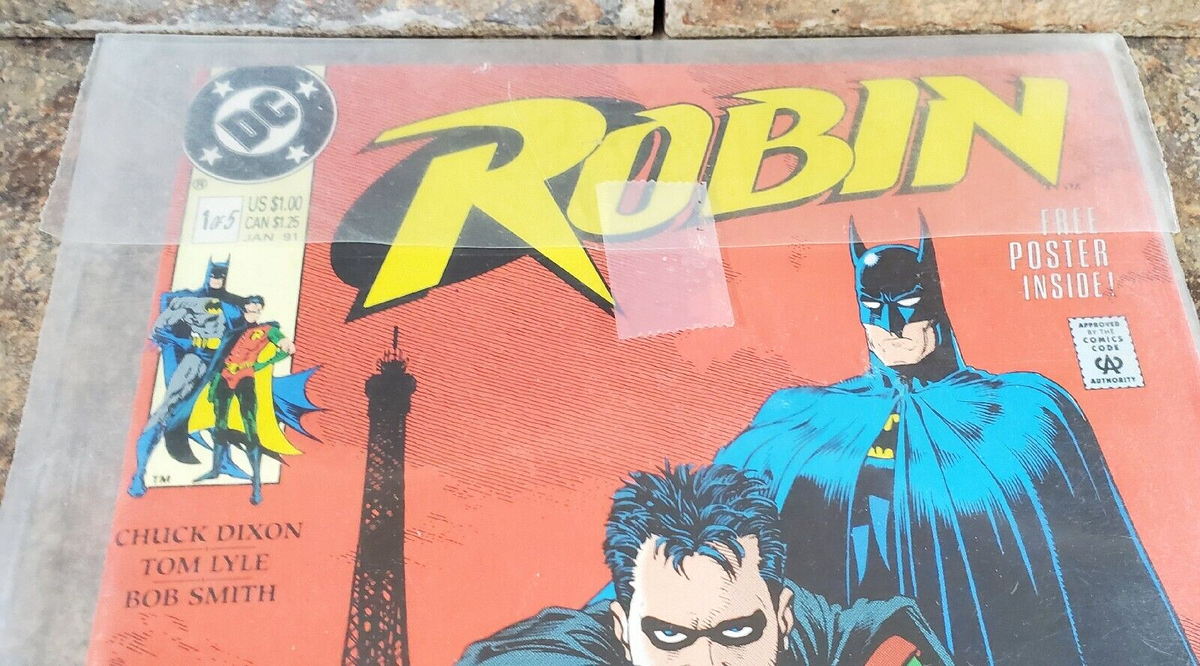 ROBIN #1 NEWSSTAND 1ST APPEARANCE LYNX 1ST PRINTING (1991, DC