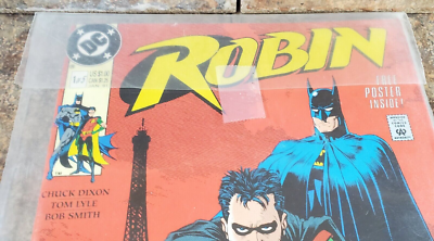 ROBIN #1 NEWSSTAND 1ST APPEARANCE LYNX 1ST PRINTING (1991, DC