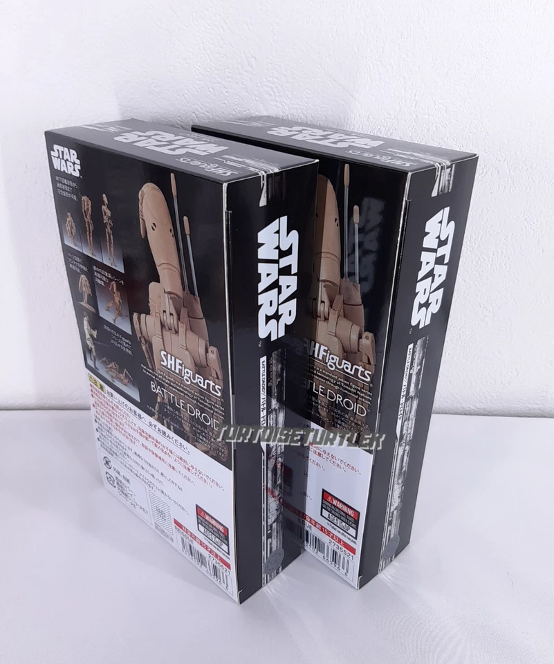S.H.Figuarts Battle Droid Juego de 2 piezas Star Wars Episodio I La Amenaza Fantasma Bandai Foto 4 de 4