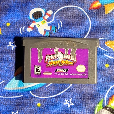 Power Rangers Ninja Storm Sur Game Boy Advance - Complet PAL FR - État Correct