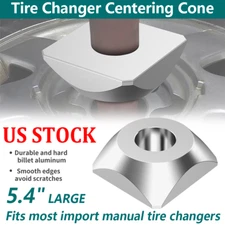 LARGE 5.4" Aluminum Centering Cone For Manual Tire Changer Harbor Freight 4WD US