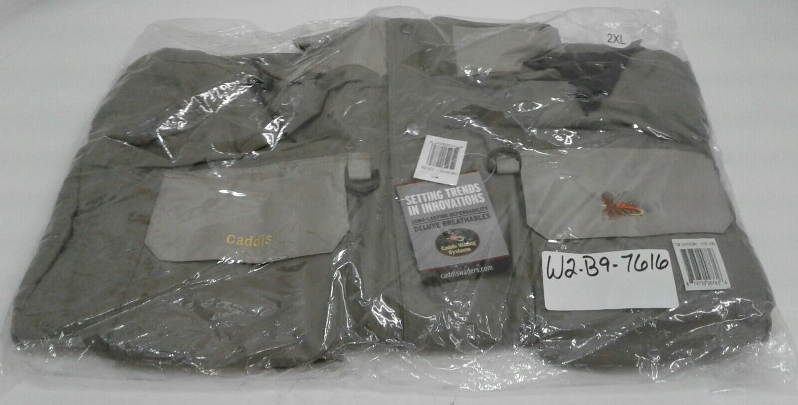 Caddis CA12402WJ Deluxe Convertible Breathable Wader Jacket 2-Tone Taupe 2XL
Opens in a new window o