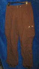 Burton Ski/Snowboard pants sz XS Nylon shell 29 x 29 pre-owned unisex
