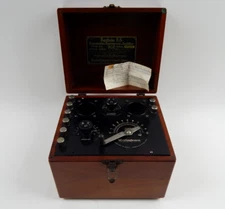 1923 Early Version Radiola RS Regenerative Receiver Amplifier -NO TUBES UNTESTED