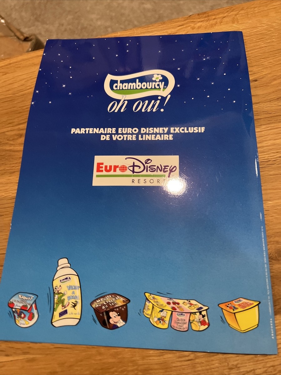 Euro Disney Disneyland Paris Chambourcy 1992 Euro Disney