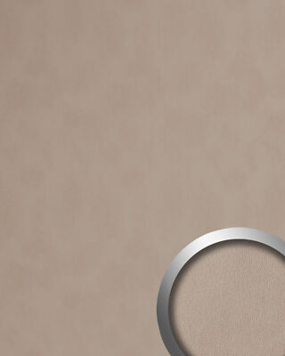 WallFace 19023 STONY GROUND Wandpaneel in Leder Optik matt beige 2,6 m2