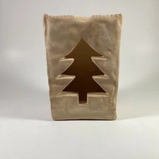 Holiday Tree Luminary  Candle Holder