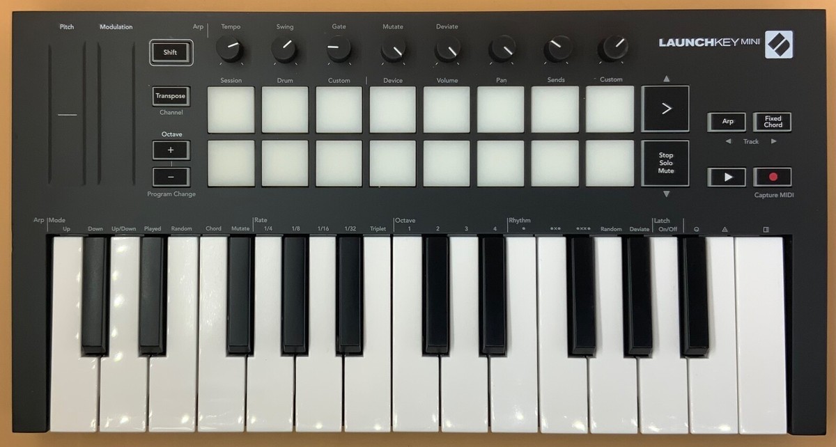 Novation Launchkey Mini MK3 25 Mini-Key MIDI Keyboard Controller