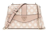 Guess Dorys Convertible Xbody Flap Bag Schultertasche Tasche Sand Logo Beige Neu