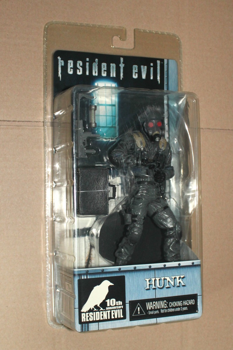 Resident evil 10th Anniversary Hunk Action Figure Figur Neca | eBay